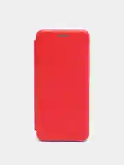 Красный чехол-книжка для Xiaomi Redmi Note 11 PRO, Note 11 5G, силиконовый