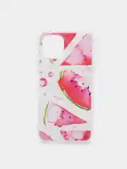 Белый чехол с цветным принтом картинки iPhone 5S/SE/6/6S/7/8/Plus/X/XS/XR/11/12/Mini/Pro/Max