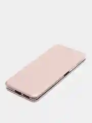 Розовый чехол книжка для Xiaomi 11T, Xiaomi 11T PRO на магните с функцией подставки