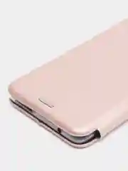 Розовый чехол книжка для Xiaomi 11T, Xiaomi 11T PRO на магните с функцией подставки