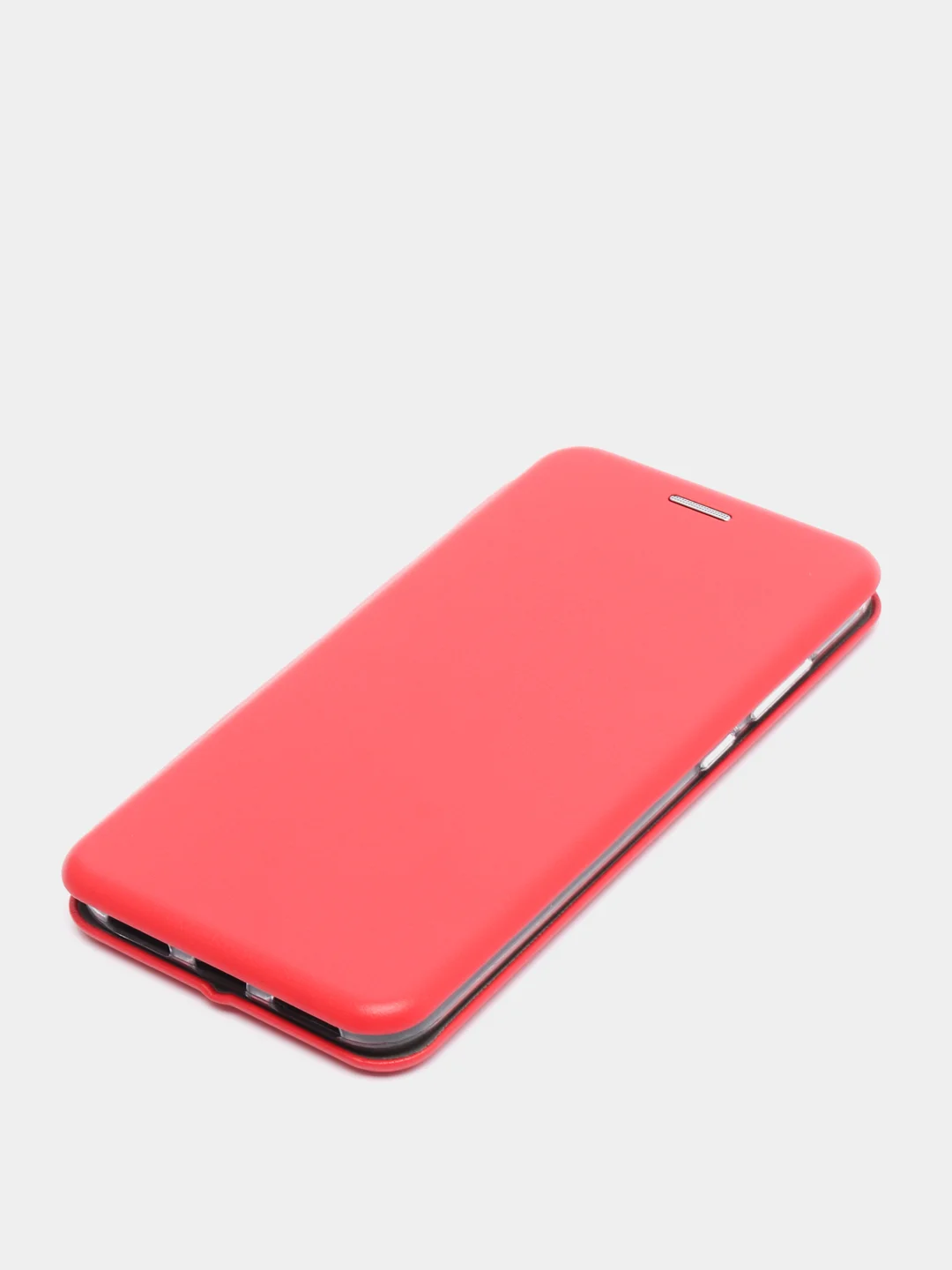 Красный чехол книжка Huawei Y6 2018 / Honor 7C / 7A Pro / Y6 Prime (Хуавей Хонор 7С / 7А Про)