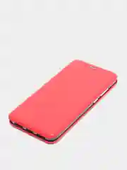 Красный чехол книжка Huawei Y6 2018 / Honor 7C / 7A Pro / Y6 Prime (Хуавей Хонор 7С / 7А Про)