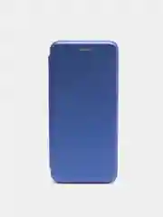 Синий чехол книжка Xiaomi Redmi Note 11 4G, Redmi Note 11S на магните с функцией подставки