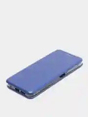 Синий чехол книжка Xiaomi Redmi Note 11 4G, Redmi Note 11S на магните с функцией подставки