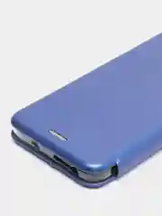 Синий чехол книжка Xiaomi Redmi Note 11 4G, Redmi Note 11S на магните с функцией подставки