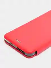 Красный чехол книжка Xiaomi Redmi Note 11 4G, Redmi Note 11S на магните с функцией подставки