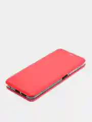 Красный чехол книжка Xiaomi Redmi Note 11 4G, Redmi Note 11S на магните с функцией подставки