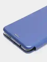 Синий чехол книжка для Xiaomi 11T, Xiaomi 11T PRO на магните с функцией подставки