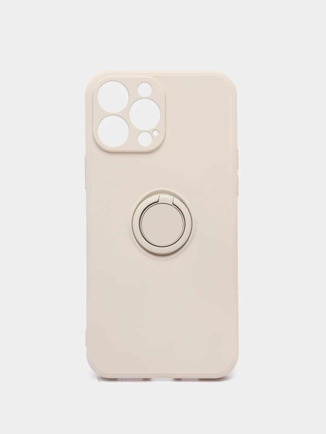 Слоновая кость чехол с кольцом для iPhone 12 Pro, 12, 12 mini, 11, XR