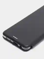 Черный чехол-книжка для Xiaomi Redmi Note 11 PRO, Note 11 5G, силиконовый