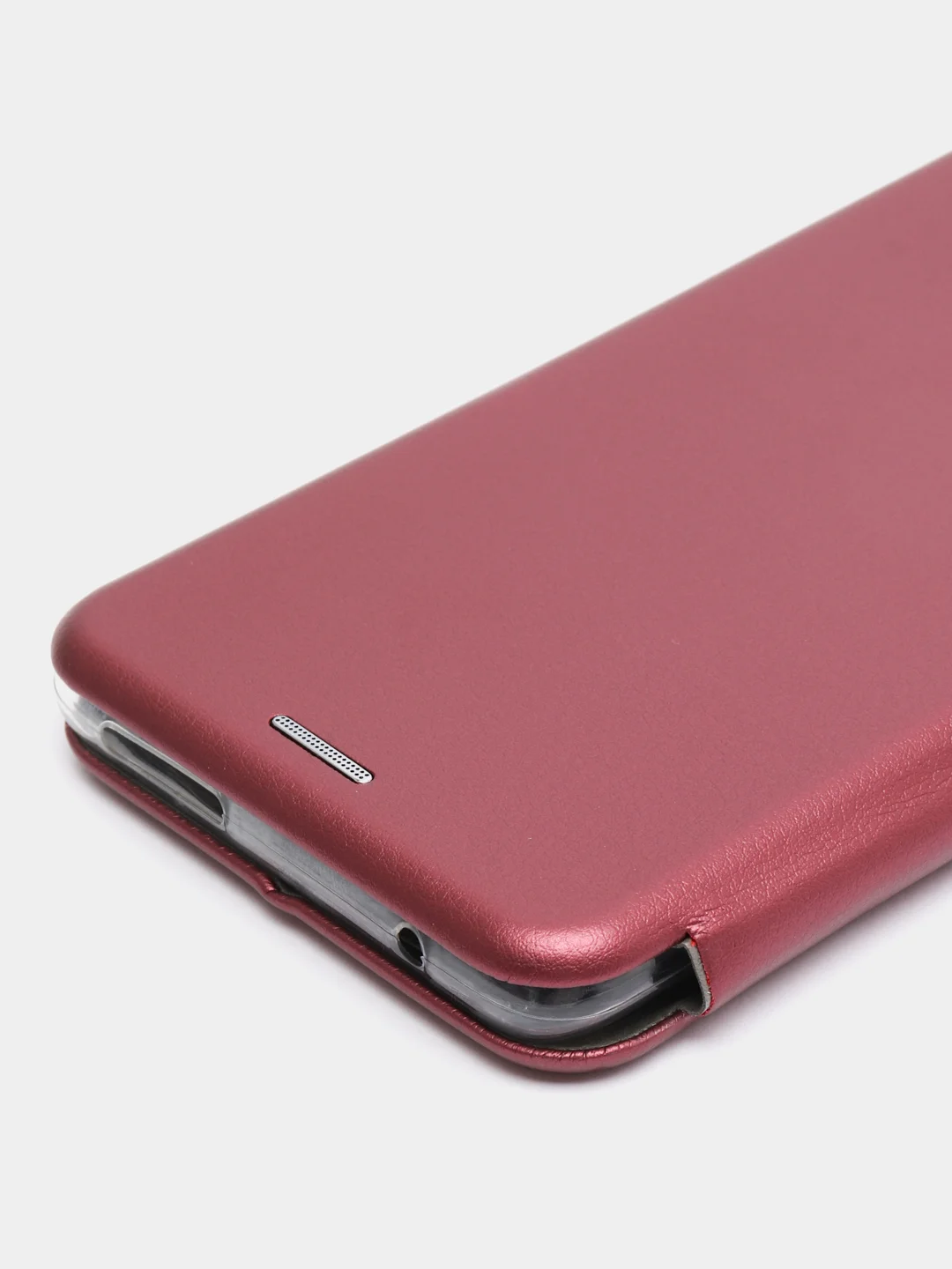 Багровый чехол книжка для Xiaomi 11T, Xiaomi 11T PRO на магните с функцией подставки