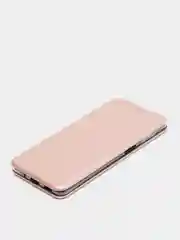 Розовый чехол книжка Samsung Galaxy M52 5G с функцией подставки