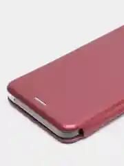 Багровый чехол книжка для Honor X8 с функцией подставки