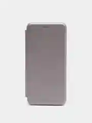 Серебряный чехол книжка Samsung Galaxy M52 5G с функцией подставки