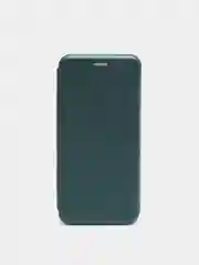Тёмно-зелёный чехол книжка для Honor X8 с функцией подставки