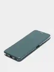 Тёмно-зелёный чехол книжка для Honor X8 с функцией подставки