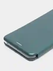 Тёмно-зелёный чехол книжка для Honor X8 с функцией подставки
