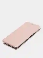 Розовый чехол книжка для Honor X8 с функцией подставки