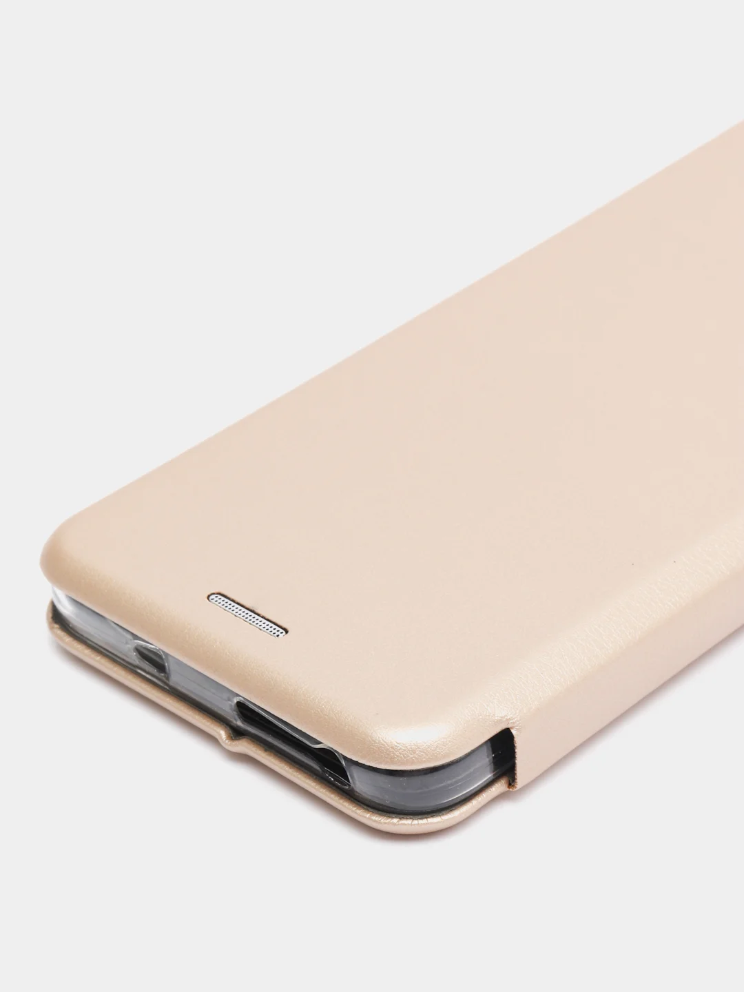 Золотой чехол книжка Xiaomi Redmi Note 11 4G, Redmi Note 11S на магните с функцией подставки