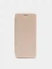 Золотой чехол книжка Xiaomi Redmi Note 11 4G, Redmi Note 11S на магните с функцией подставки