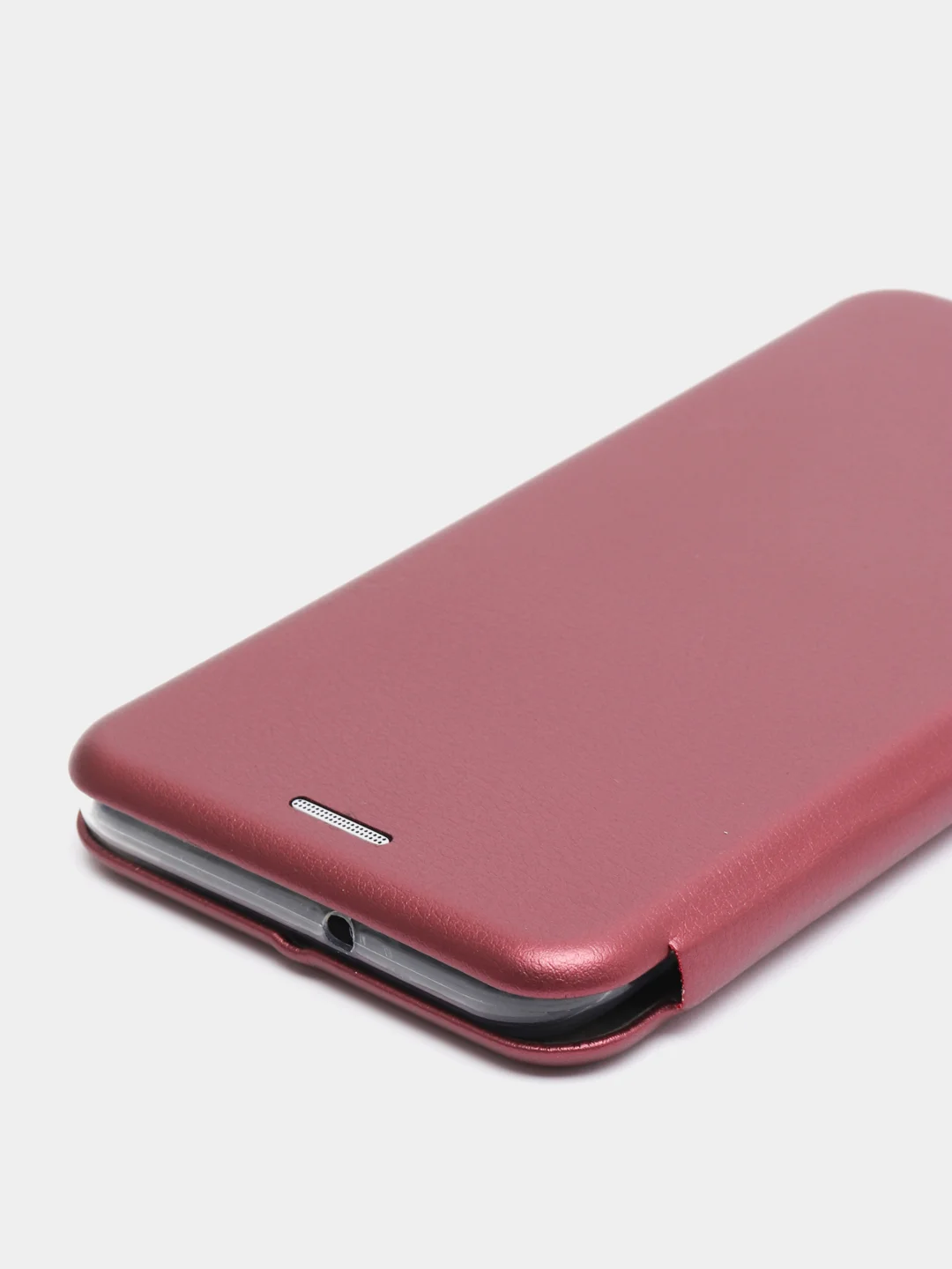 Багровый чехол книжка Honor 10 Lite, P Smart 2019