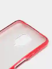 Красный чехол блестящий Xiaomi Redmi Note 9S, Note 9 PRO накладка с блёстками