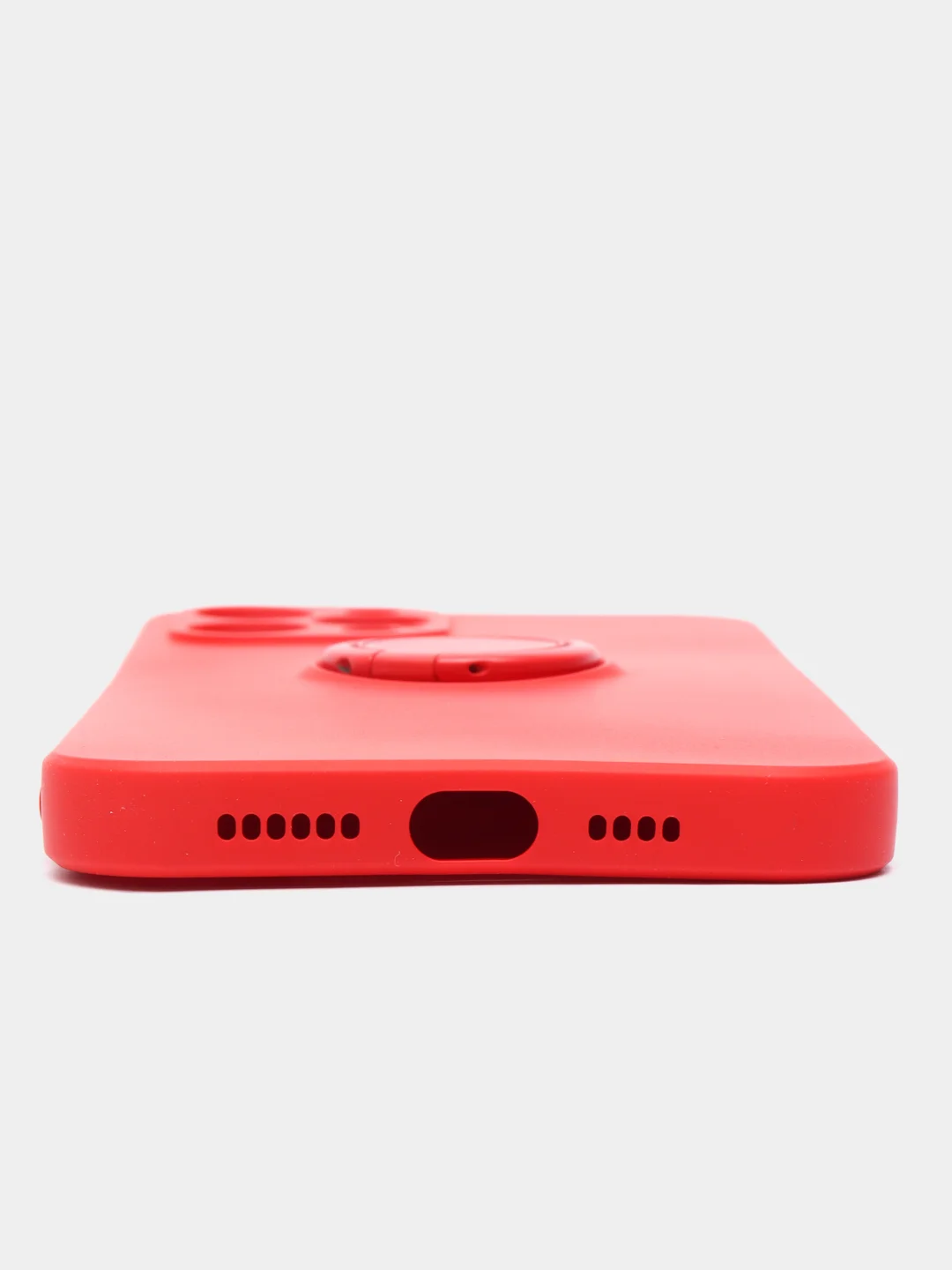 Красный чехол с кольцом для iPhone 12 Pro, 12, 12 mini, 11, XR
