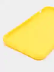 Желтый яркий силиконовый чехол для iPhone, 14 цветов