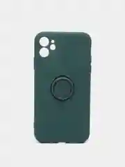 Зелёный хаки чехол с кольцом для iPhone 12 Pro, 12, 12 mini, 11, XR