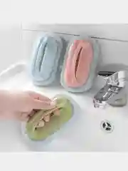 Небесно-голубой щетка с ручкой