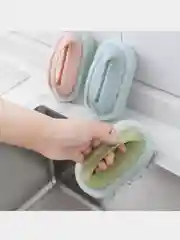Небесно-голубой щетка с ручкой