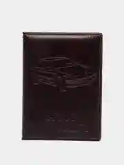 Коричневый обложка для автодокументов