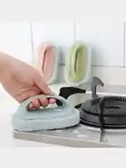 Небесно-голубой щетка с ручкой