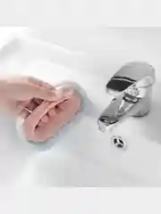 Небесно-голубой щетка с ручкой