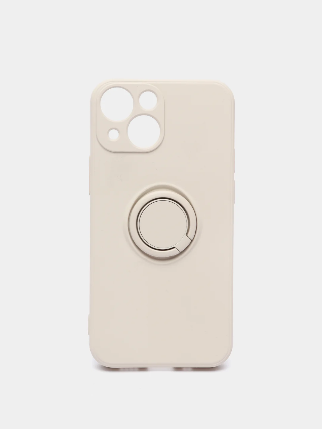 Слоновая кость чехол с кольцом для iPhone 12 Pro, 12, 12 mini, 11, XR