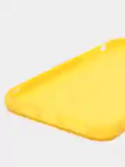 Желтый яркий силиконовый чехол для iPhone, 14 цветов