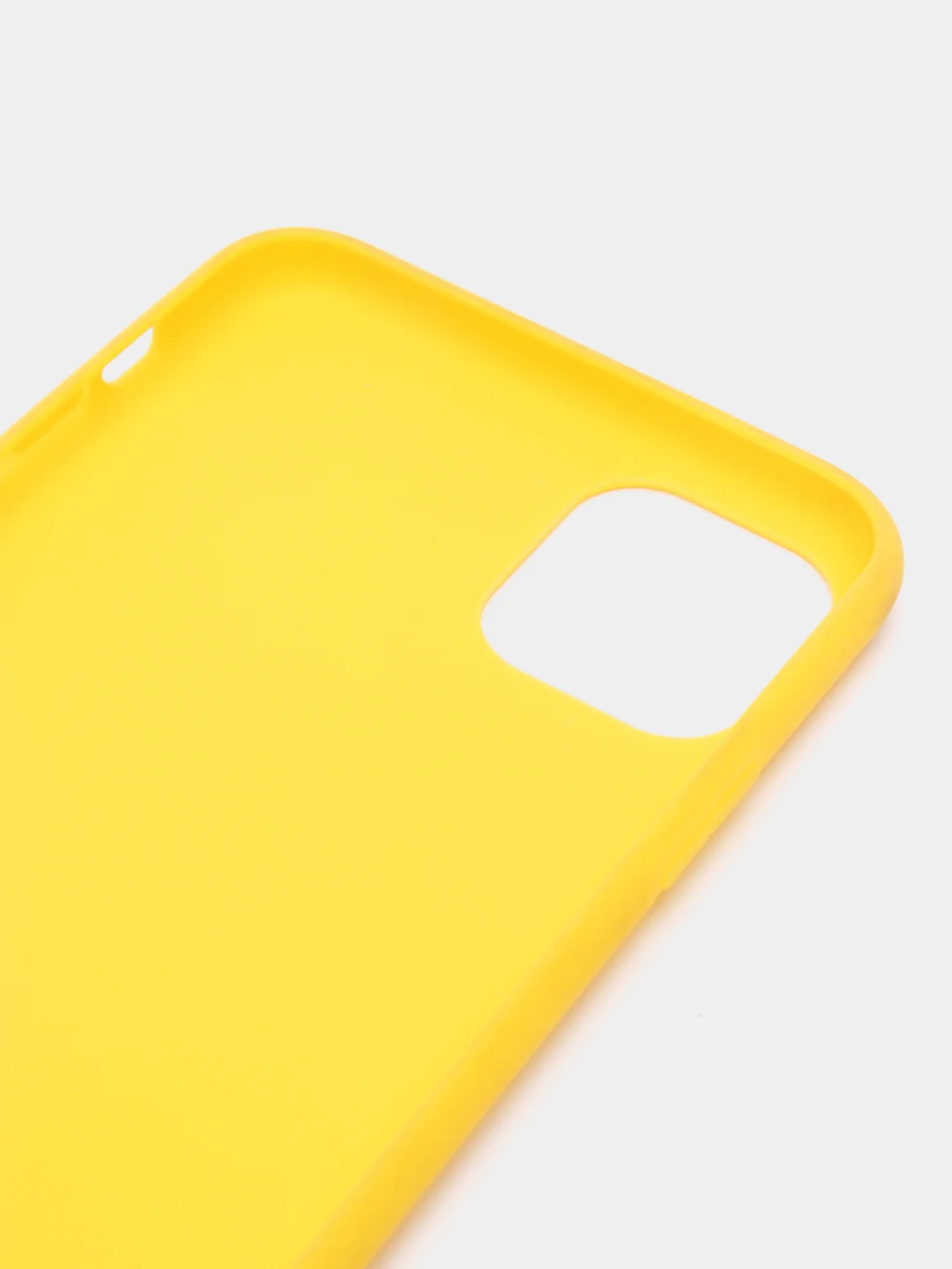 Желтый яркий силиконовый чехол для iPhone, 14 цветов