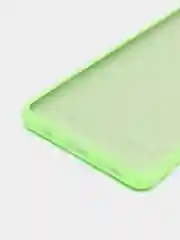 Зеленый чехол для Samsung A42 silicone case, разные цвета