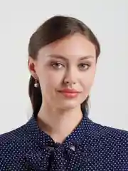Женские серьги "Hello Kitty" серебряного цвета