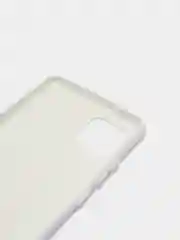 Белый чехол для Samsung A42 silicone case, разные цвета