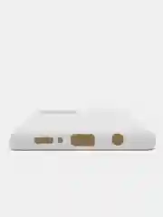 Белый чехол для Samsung A42 silicone case, разные цвета