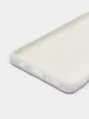 Белый чехол для Samsung A42 silicone case, разные цвета