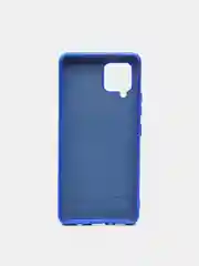 Синий чехол для Samsung A42 silicone case, разные цвета