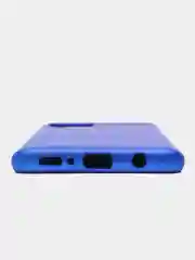 Синий чехол для Samsung A42 silicone case, разные цвета
