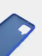Синий чехол для Samsung A42 silicone case, разные цвета