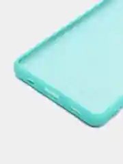 Бирюзовый чехол для Samsung A42 silicone case, разные цвета