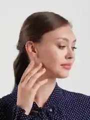 Серьги-каффы, набор из 3 штук