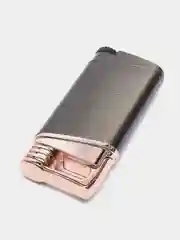 Серый зажигалка газовая "Марки машин", турбо автоген