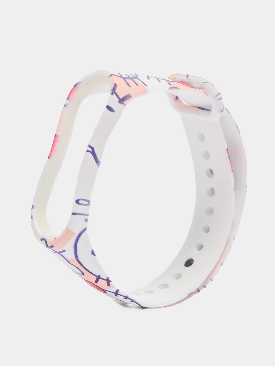 Конфетный ремешок с рисунком для Xiaomi Mi Band 3 / Mi Band 4, силиконовый, с принтом