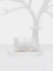 Белый органайзер для аксессуаров Олень
